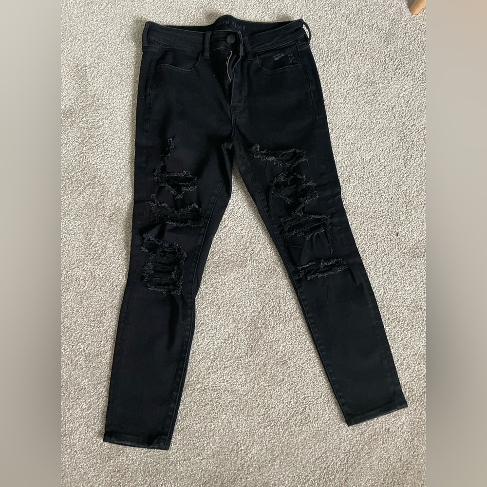 American eagle womens jeans 12 short